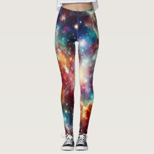 Simple moderne : Galaxy Space Rock Cool Leggings