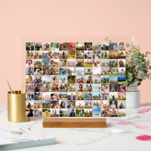Simple Moderne Personnalisé 108 Photo Collage
