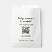 Simple moderne QR Code Favoriser les sacs