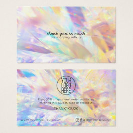 Simple moderne VOTRE LOGO ICI Remise Clients