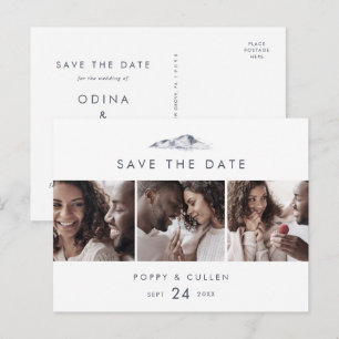 Simple Mountain 3 Modèle photo Enregistrer la date