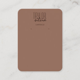 simple mousse de mocha minimale Elevage carte d'af