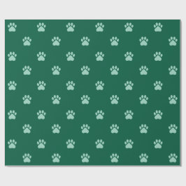 Simple Paw Print Pattern Wrapping Paper Geschenkpapier