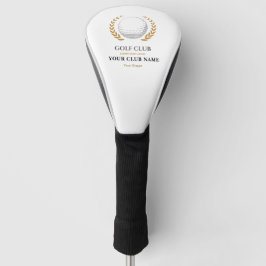 Simple Personalized Logo Golf Club Head Cover Golf Headcover