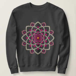 Simple Pink Mandala Sweatshirt