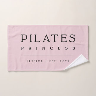 Simple Princesse Pilates Rose Pâle Personnalisée
