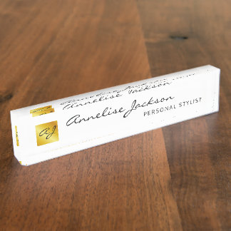 Simple Professional Branding Business Namensplakette