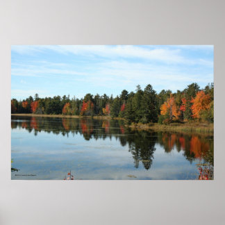 Simple Reflections - New England Gallery Print Poster