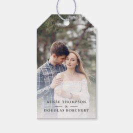 Simple romantic Custom Photo Save New Date Geschenkanhänger