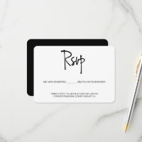 Simple RSVP sans envoi Siège réservé