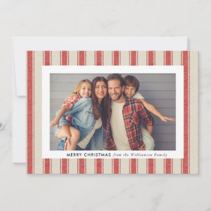 Simple Russe Joyeux Carte photo de Noël