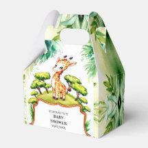 Simple Safari Giraffe Baby Dusche