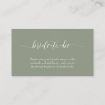 Simple Sage Green Wedding