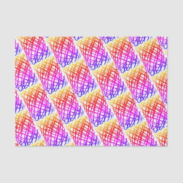 Simple Scribble | Ipanema Filter | halber Rückgang Seidenpapier (Vorderseite)