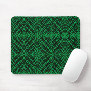 Simple Scribble   Spiegelung   Grün   Mousepad