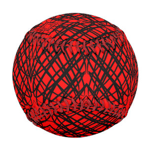 Simple Scribble   Spiegelung   Rot   Baseball