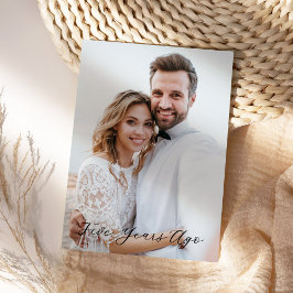 Simple Scripty 5. Jubiläum - vor fünf Jahren Karte