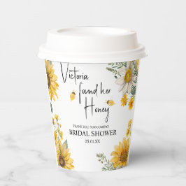 Simple She’s Found Her Honey Bee Bridal Shower Pappbecher