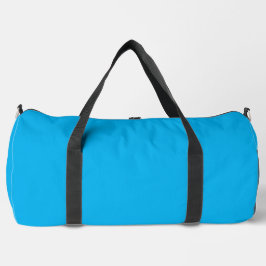 Simple Sky Blue Large Duffel Bag Printed D.Bags Duffle Bag