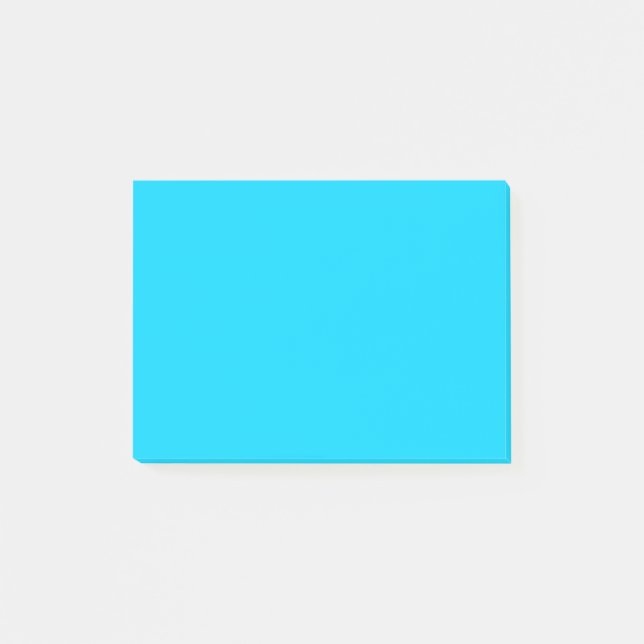 Simple Sky Blue Post-it Klebezettel (Vorderseite)