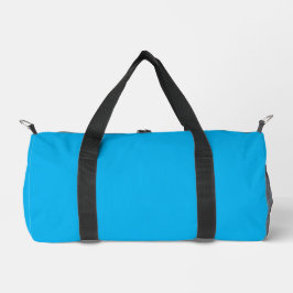 Simple Sky Blue Small Duffel Bag Printed D.Bags Duffle Bag