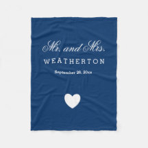 Simple Style Mr. und Mrs. Wedding Names Date A32
