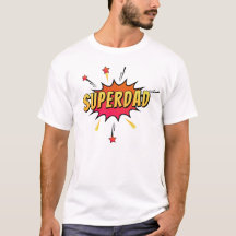 Simple Superdad Comique Retro Pop Art | T-shirt