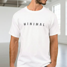 Simple T-shirt, Minimalist T-shirt