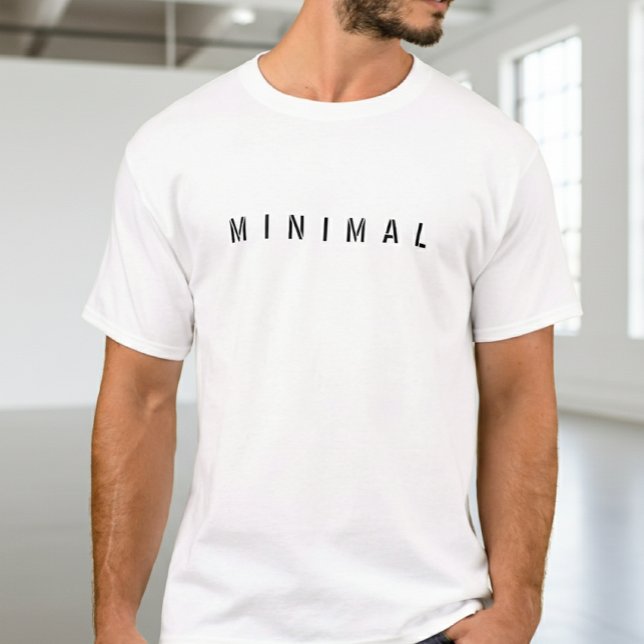 Simple T-shirt, Minimalist T-shirt (Créateur téléchargé)