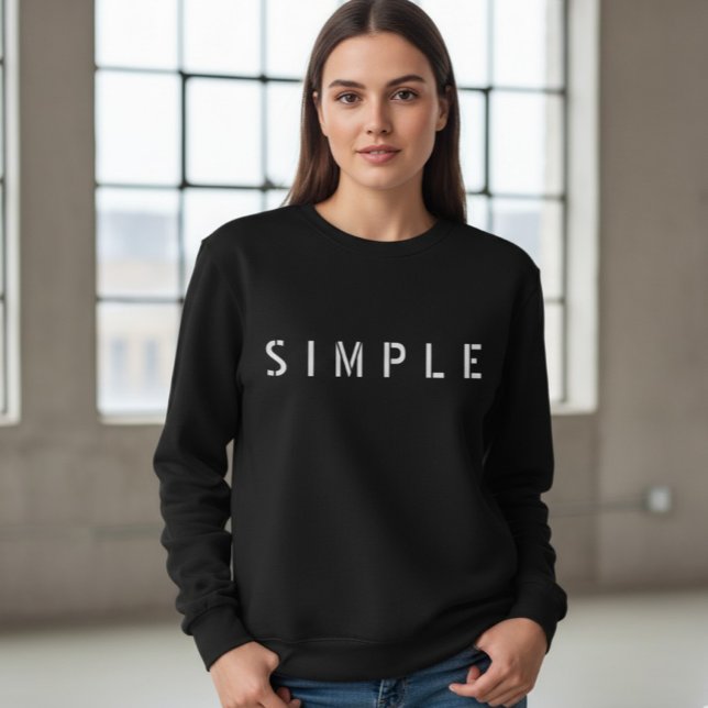  Simple T-shirt, Minimalist T-shirt, Minimalist  Sweatshirt (Von Creator hochgeladen)