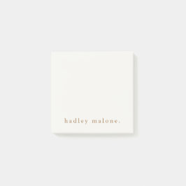 Simple Typografie Boho Post-it Klebezettel