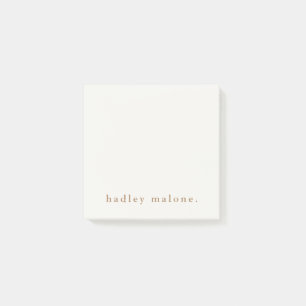 Simple Typografie Boho  Post-it Klebezettel