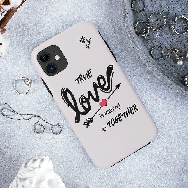 Simple Vrai coque iphone texte d'amour (Créateur téléchargé)