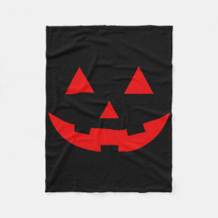 Simple Watermelon Kürbislaterne Summer Halloween Fleecedecke