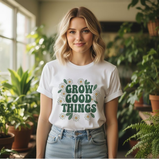 Simple Womens Tshirts Daisy Minimalist  (Von Creator hochgeladen)