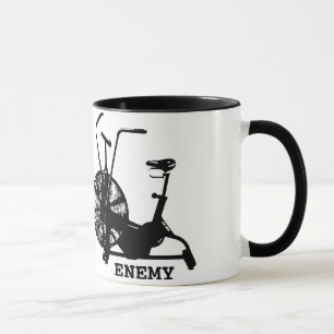 Simple Workout Schwarz-weiß Funny Gym Spaß Tasse