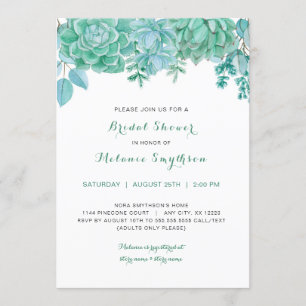 Simplement invitations nuptiales 3961 de douche de