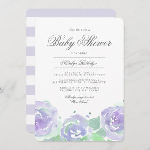 Simplement Serene Baby shower Invitation