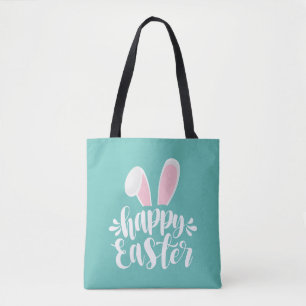Simples Bébé des oreilles de Pâques joyeux  Sac fo
