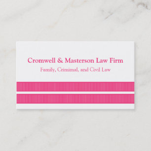 Simples Cartes de visite, Rose