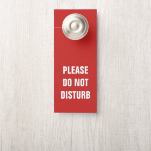 Simples NE PAS DISTURB affichettes de porte de cha