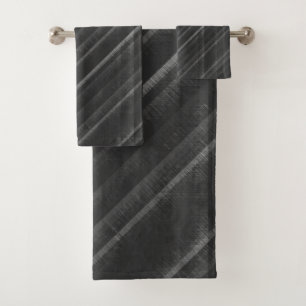 Simples rayures diagonales de gris noir