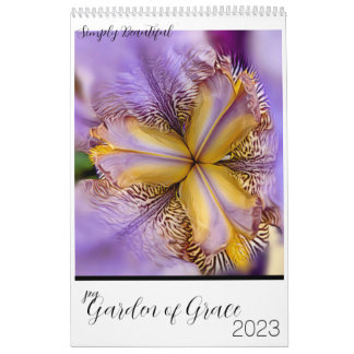 Simply Beautiful Flowers Wall Calendar Kalender