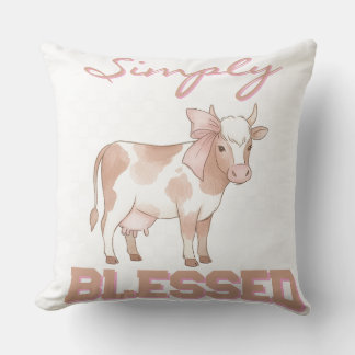 simply blessed  kissen