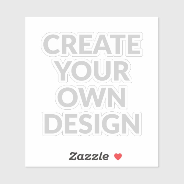 Simply - Create Your Own Custom-Cut Vinyl Sticker (Feuille)
