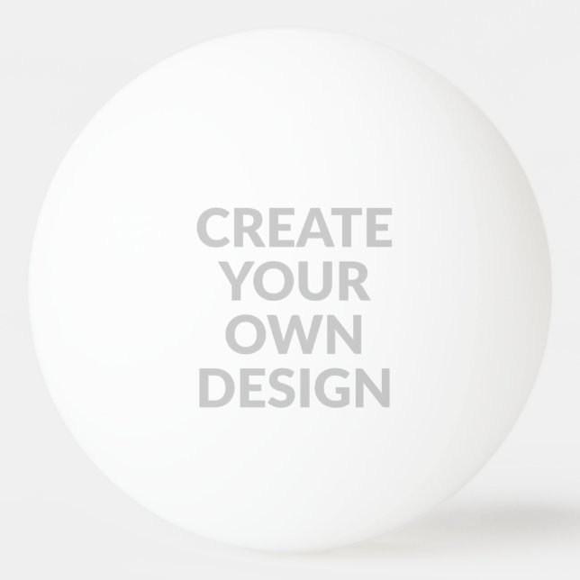 Simply - Create Your Own  Tischtennisball (Vorderseite)