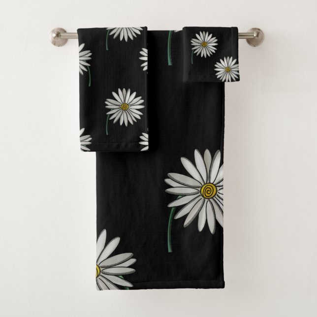 Simply Daisies Badhandtuch Set (Insitu)
