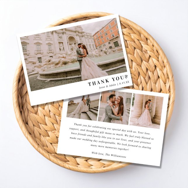 Simply Elegant Wedding Dankeskarte (Von Creator hochgeladen)