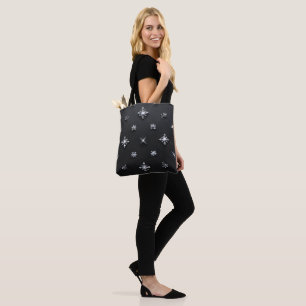 Simply Enspired Funkelnde Schneeflocke Wiederverwe Tasche