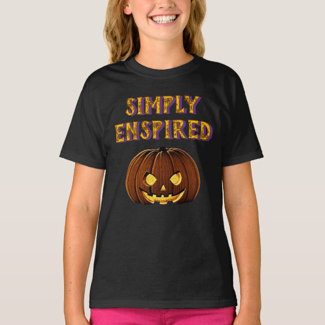 Simply Enspired Halloween Edition Girl T - Shirt (Vorderseite)